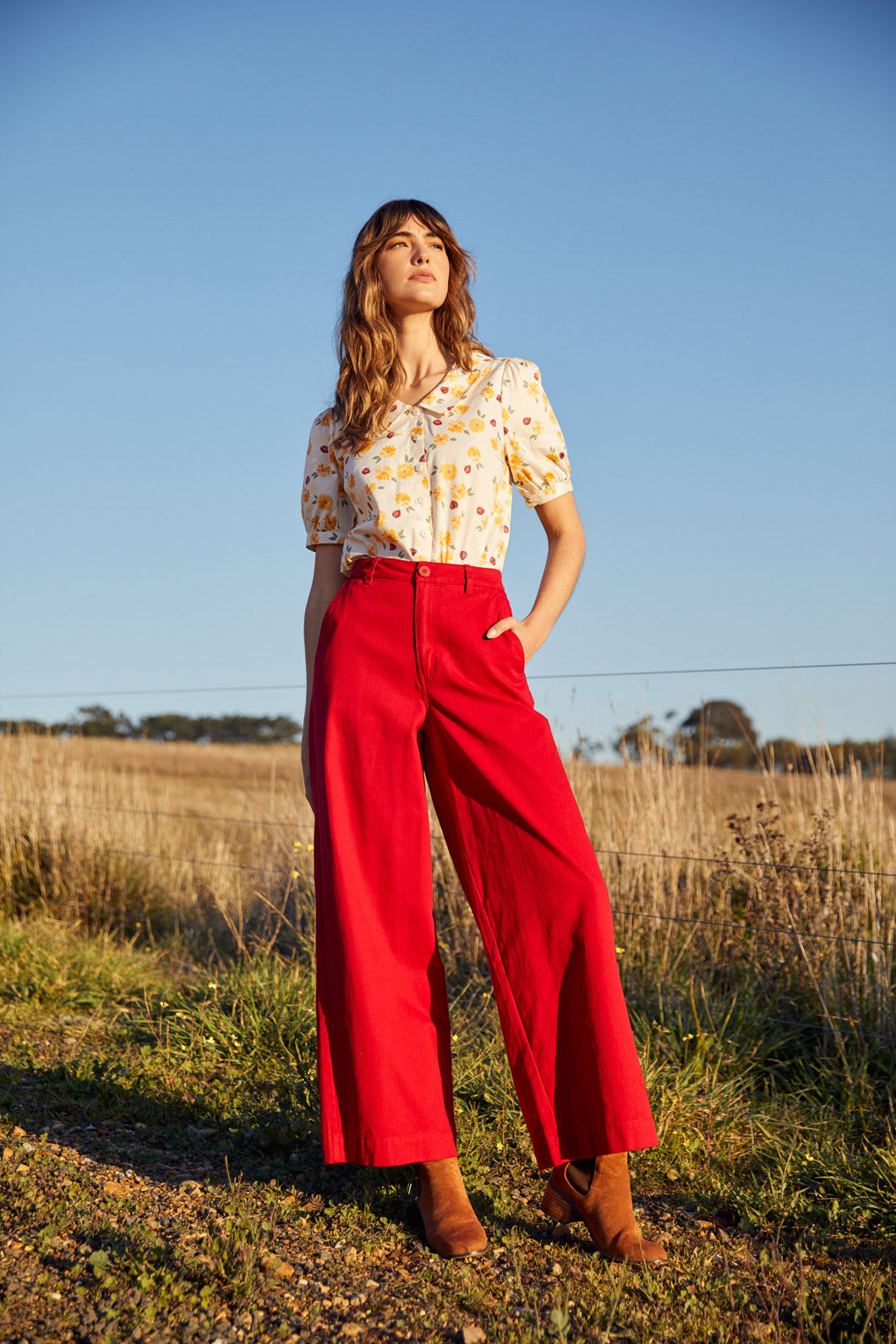 red