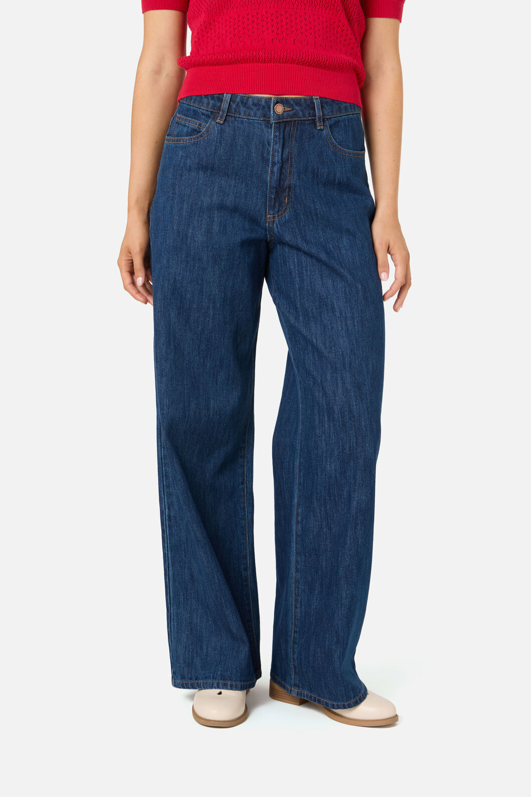 Princess Highway - Philippa Indigo Relaxed Jean - blue-denim
