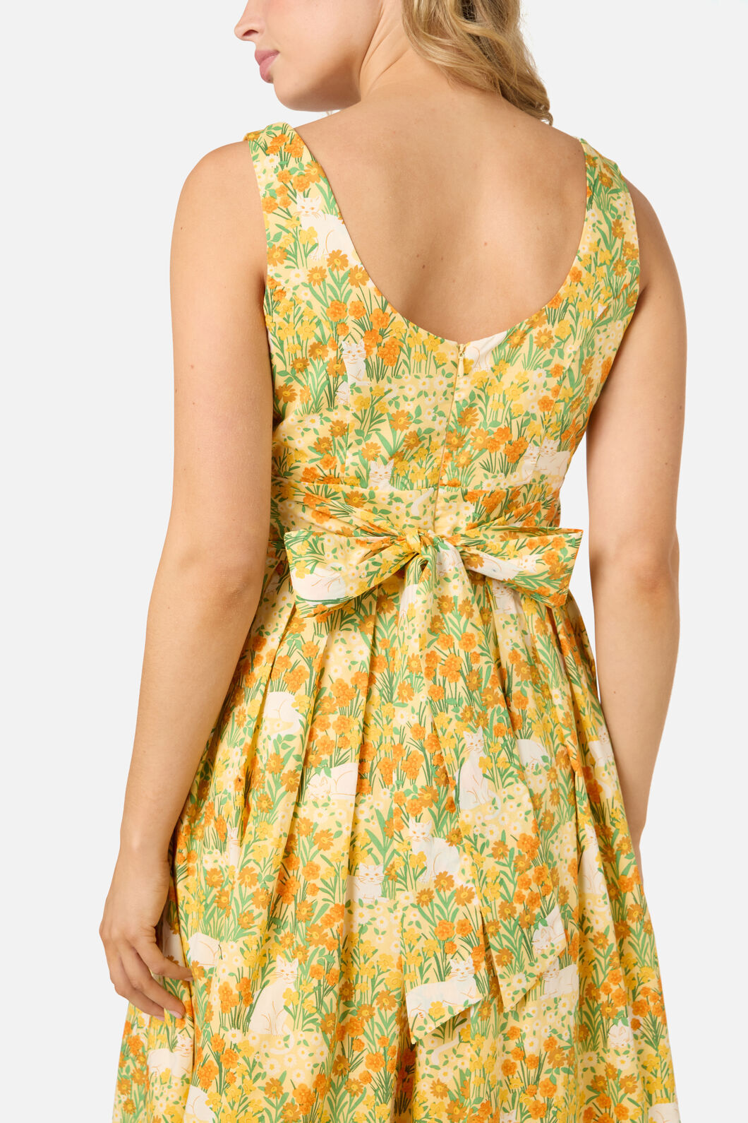 Princess Highway - Cat & Flora Sun Dress - orange