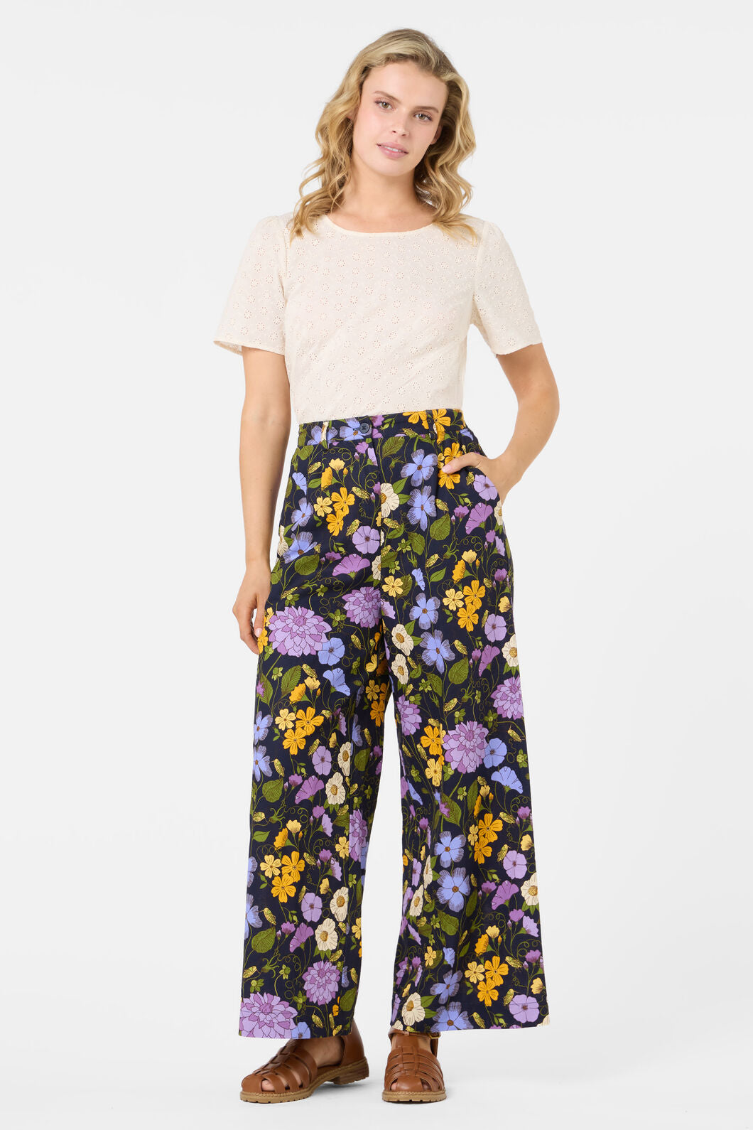 Grasshopper Floral Pant – Princess Highway