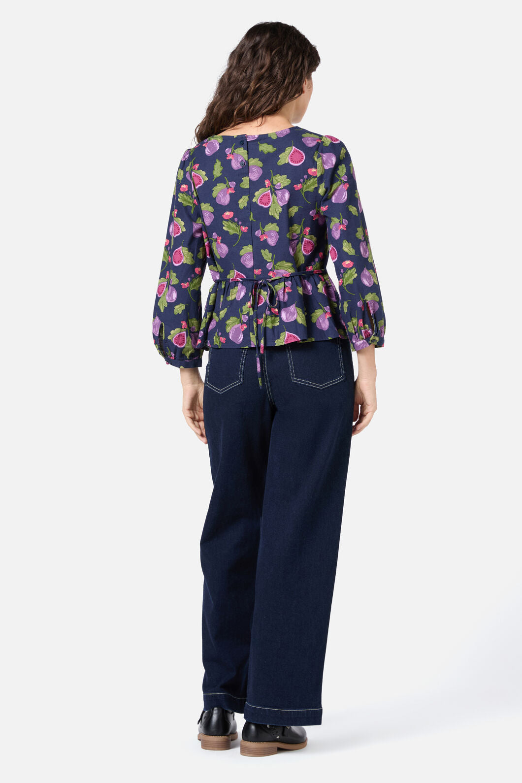 Princess Highway - Fig Smock Top - navy