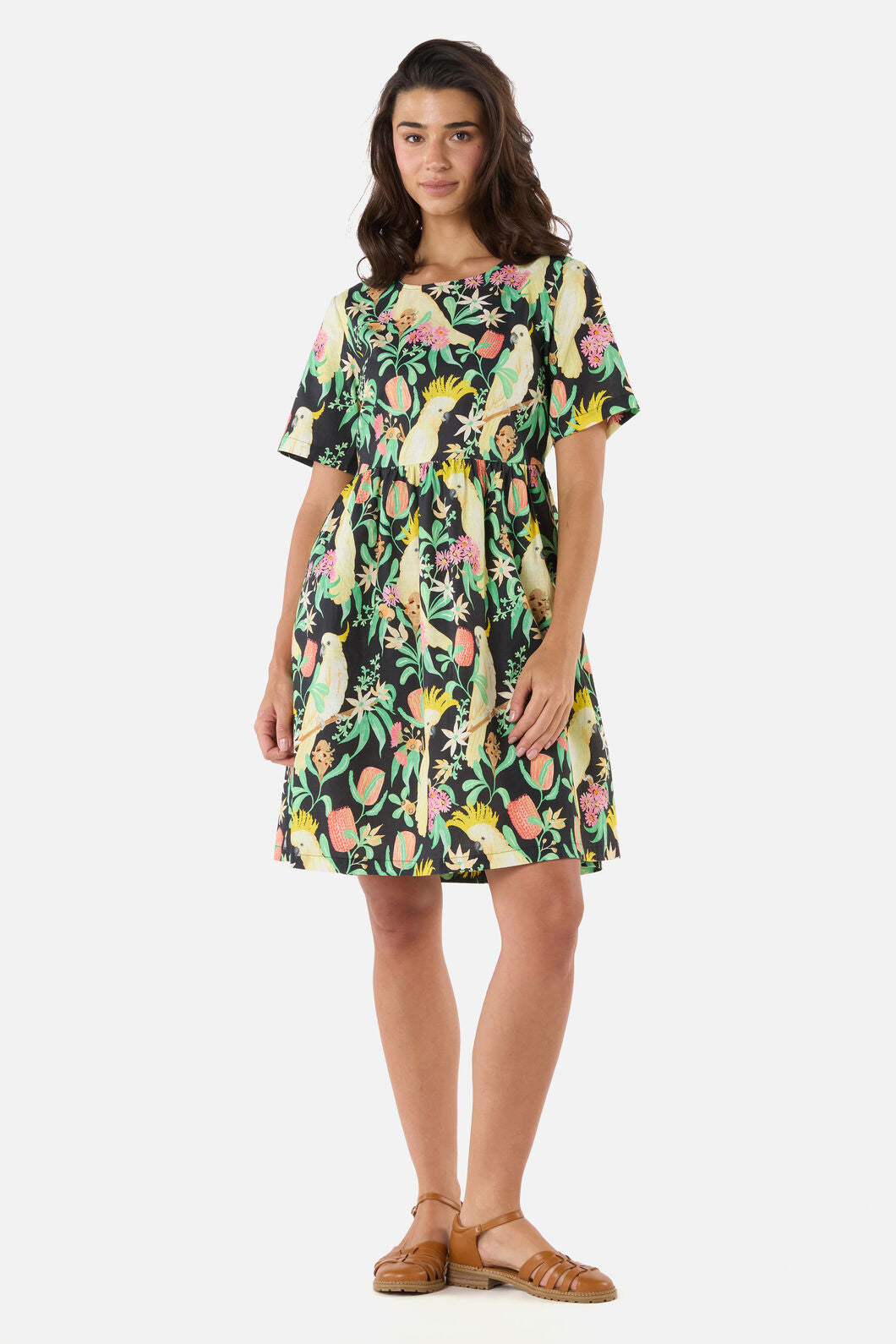 Cockatoo & Flora Smock Dress – Princess Highway