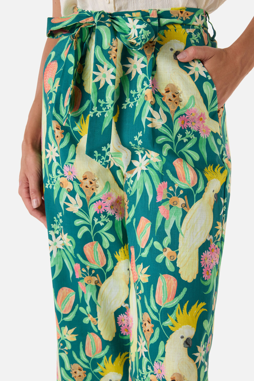 Princess Highway - Cockatoo & Flora Culotte - teal