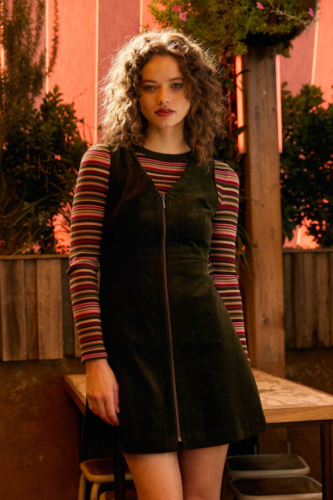 Honey Cord Pinafore – Princess Highway