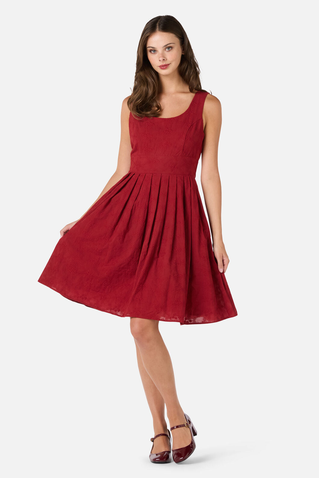 princess highway red dress Sweet Heart Midi Dress
