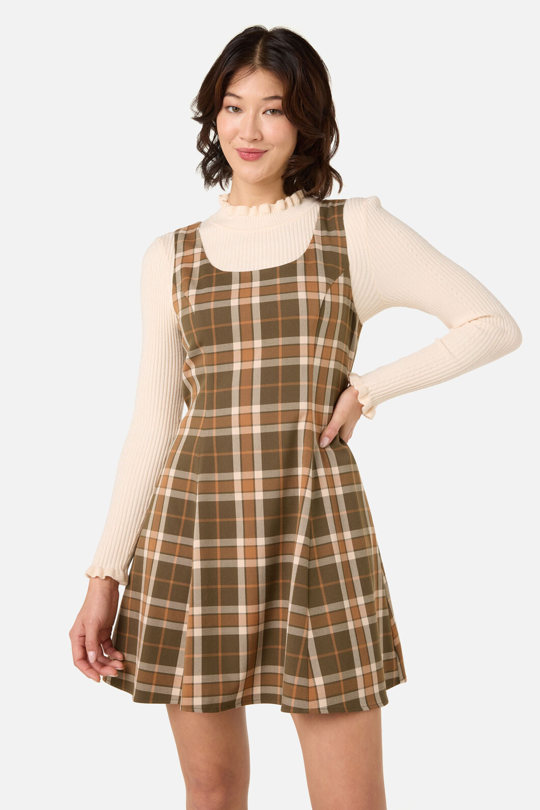 Vera Check Mini Dress – Princess Highway