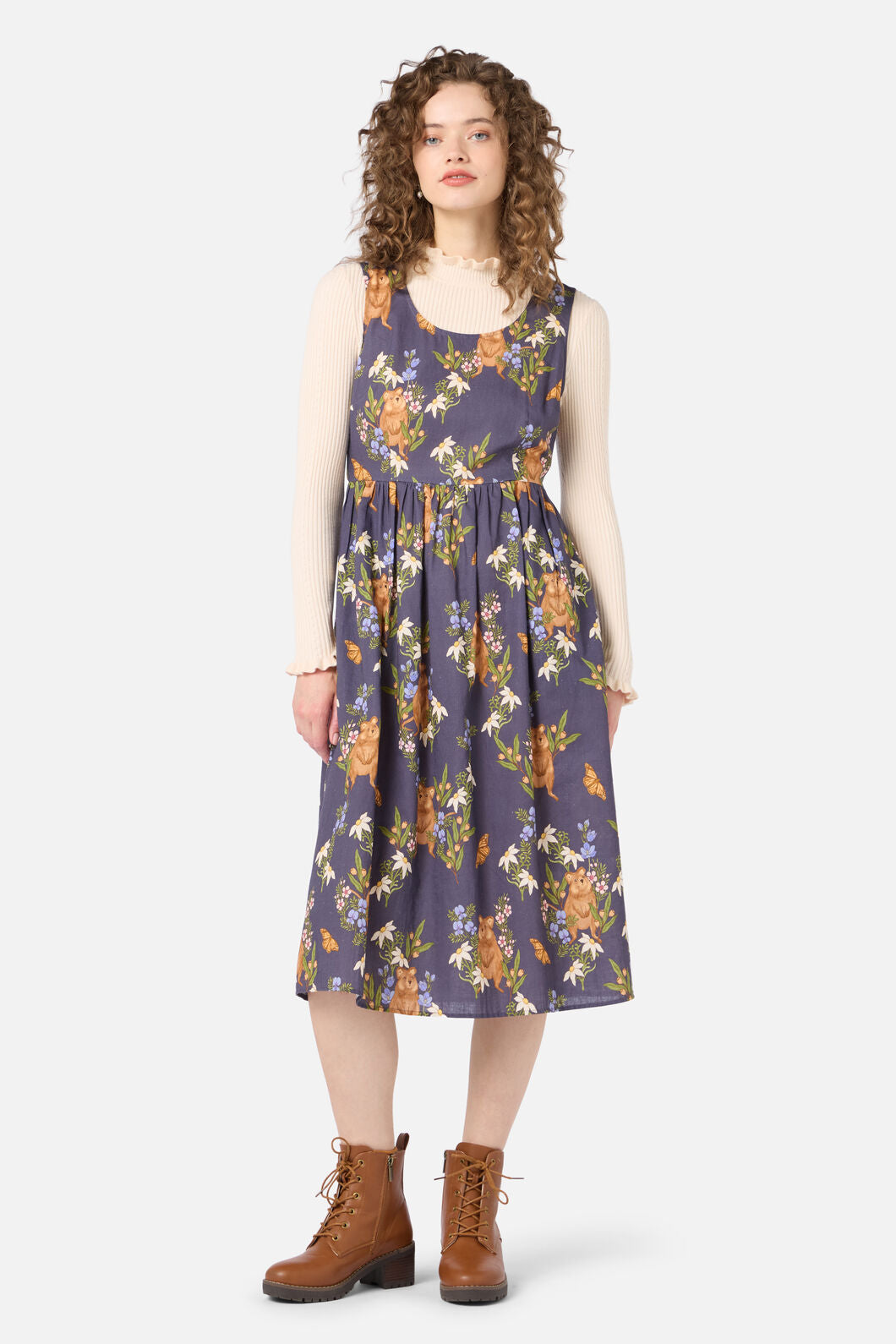 princess highway midi dress Radish Picnic Midi Dress Princess Highway