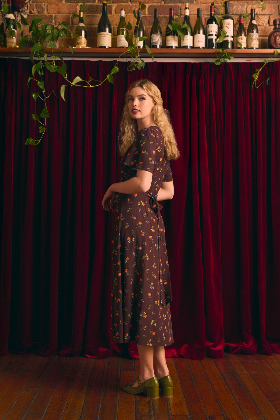 princess highway wrap dress Winona Flower Wrap Dress  Princess Highway