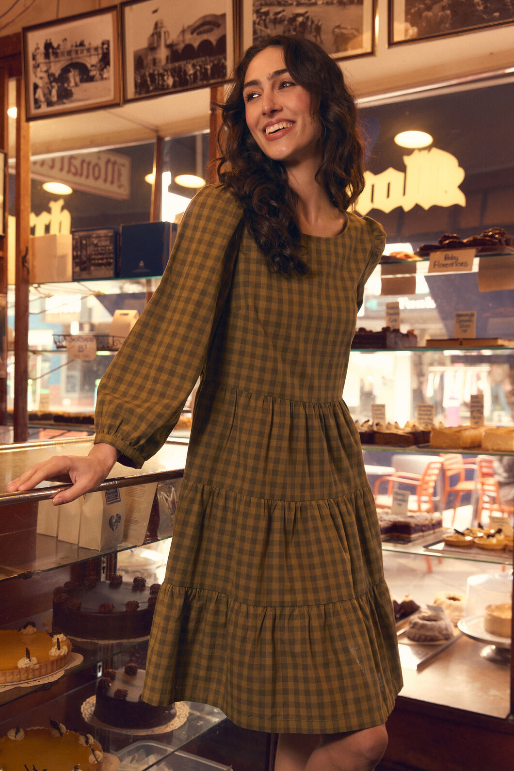 Billie Check Smock Dress – Princess Highway