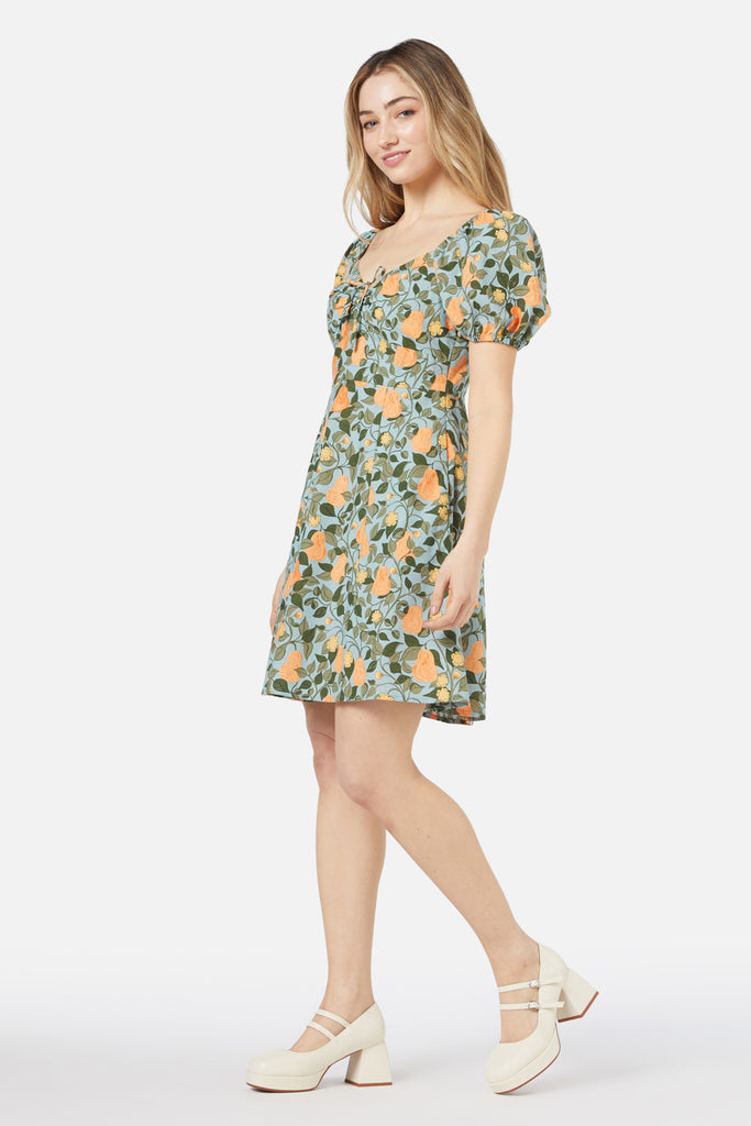 Grape Vine Mini Dress