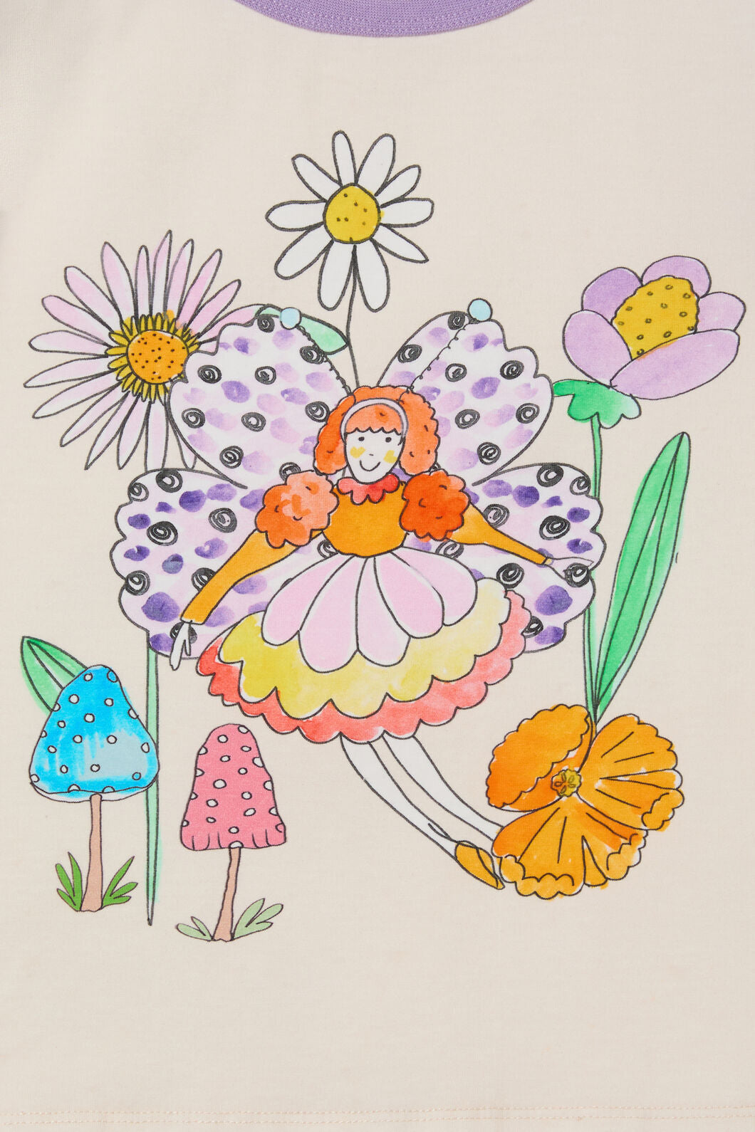 Princess Highway - Fairy Garden Kids Tee - multi