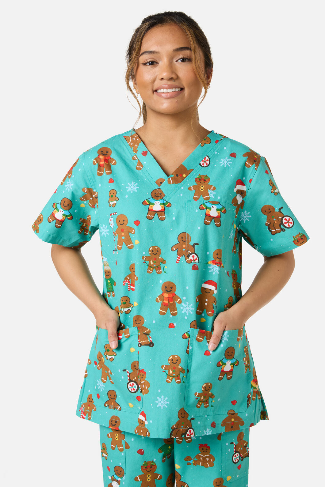 Princess Highway - GINGERBREAD SCRUB SET - teal