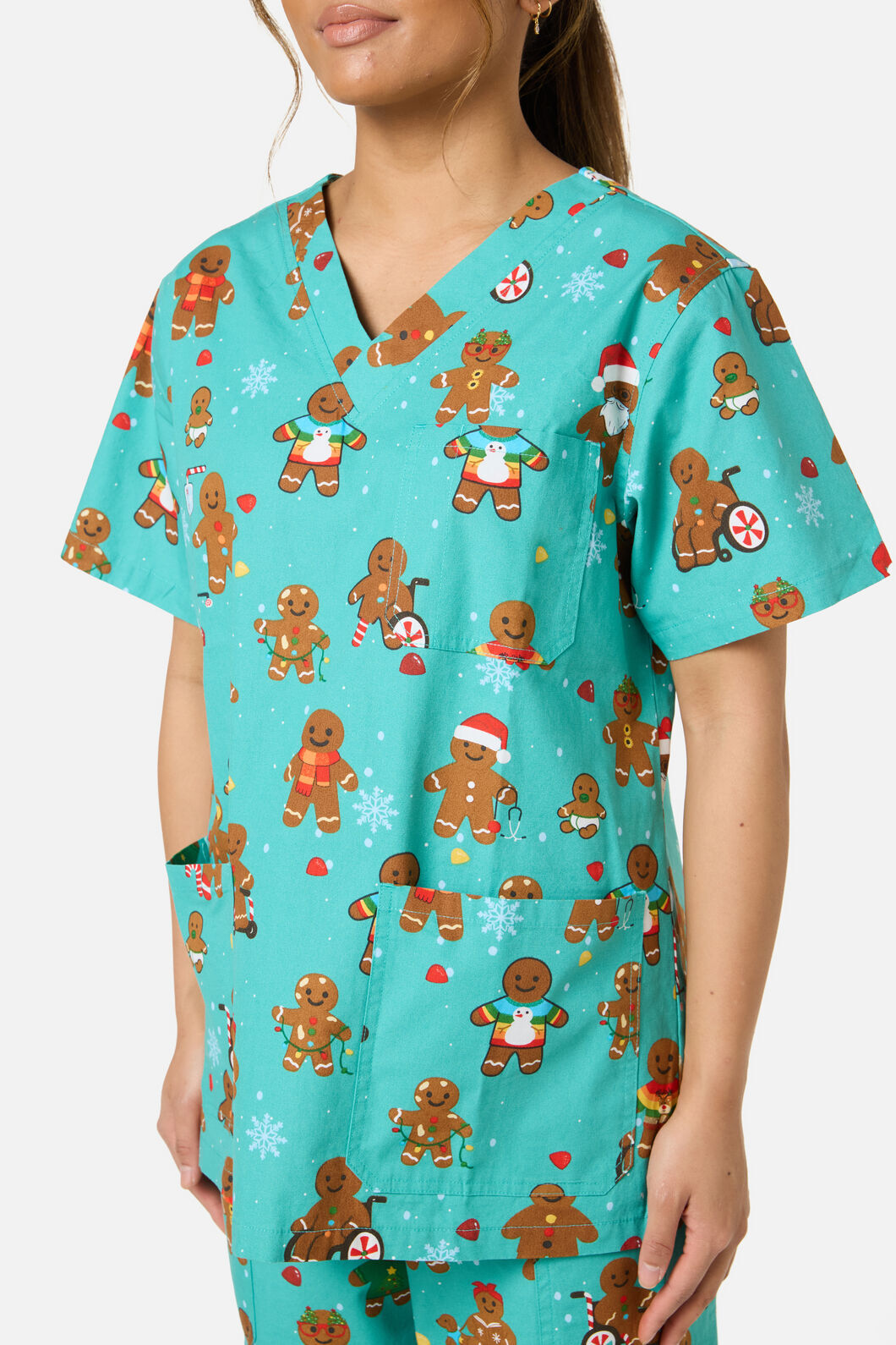 Princess Highway - GINGERBREAD SCRUB SET - teal