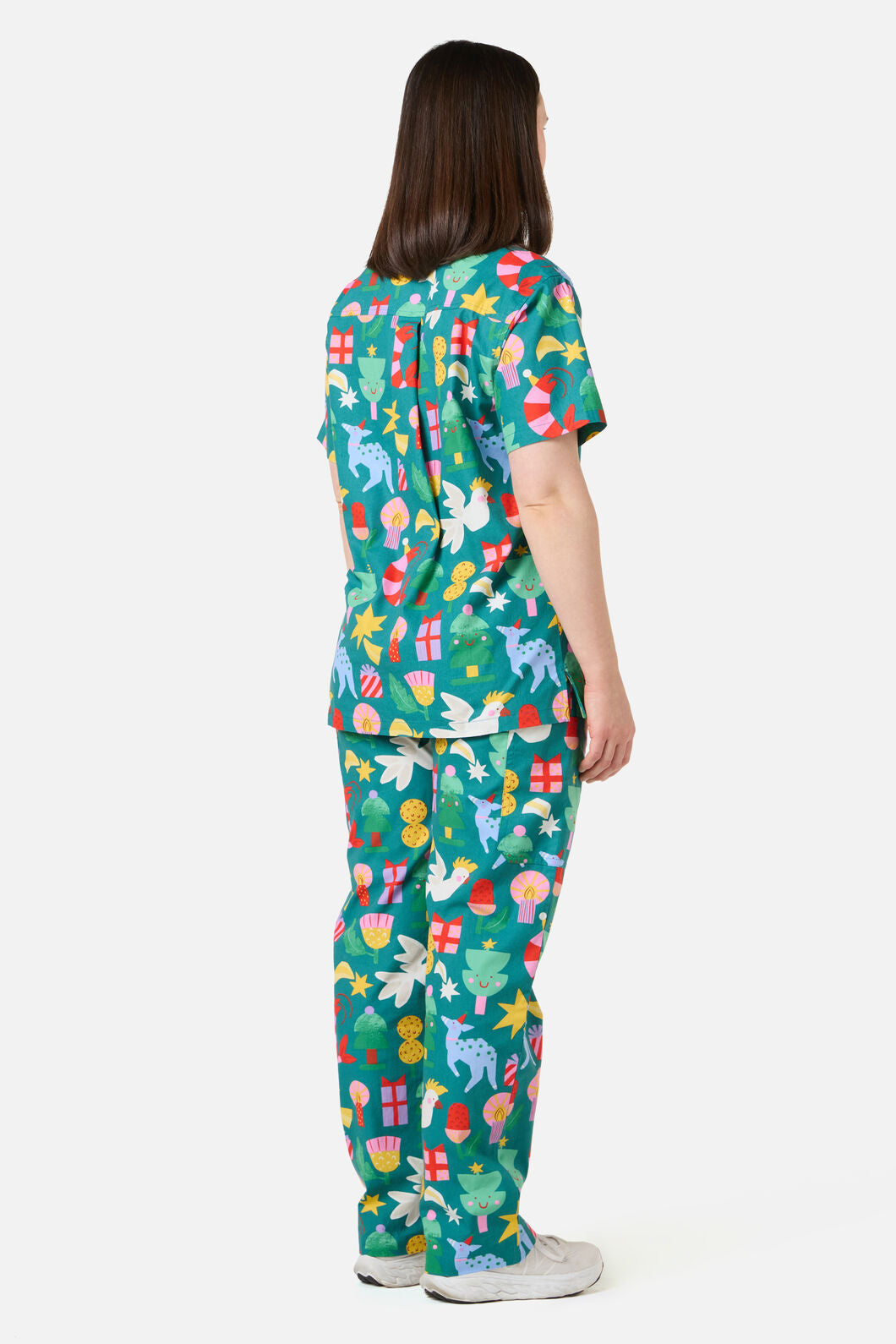 Princess Highway - WATTLE & WONDER SCRUB SET - green