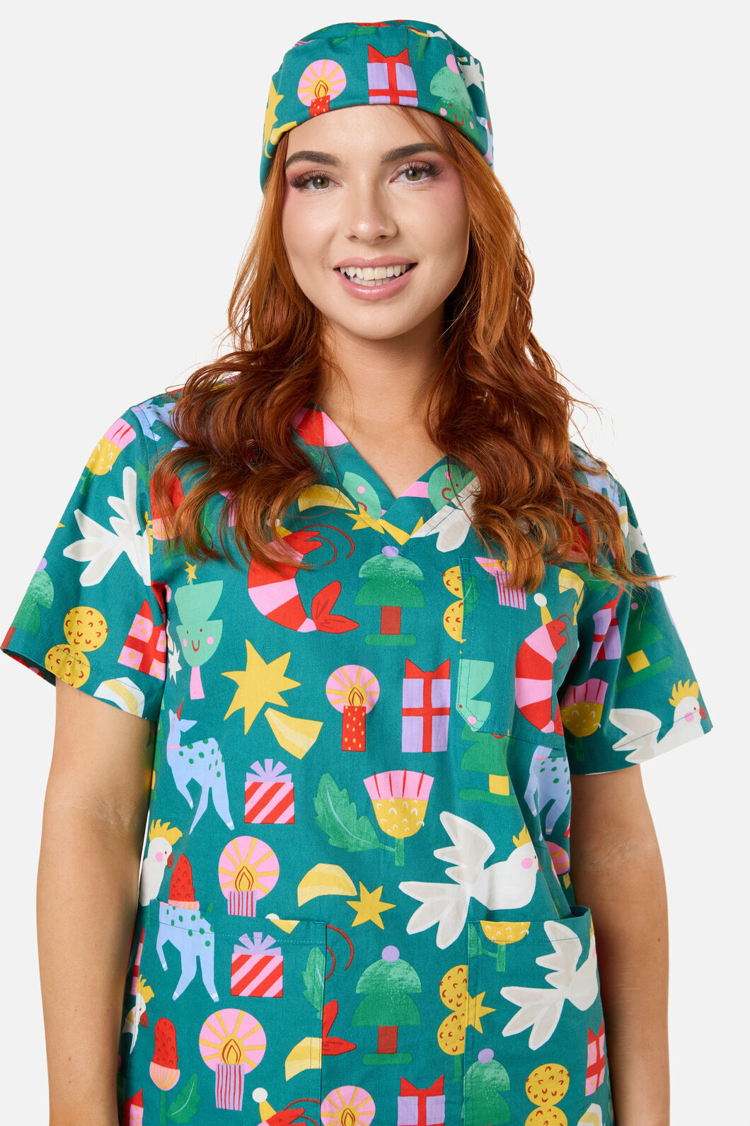 Princess Highway - WATTLE & WONDER SCRUB HAT - green
