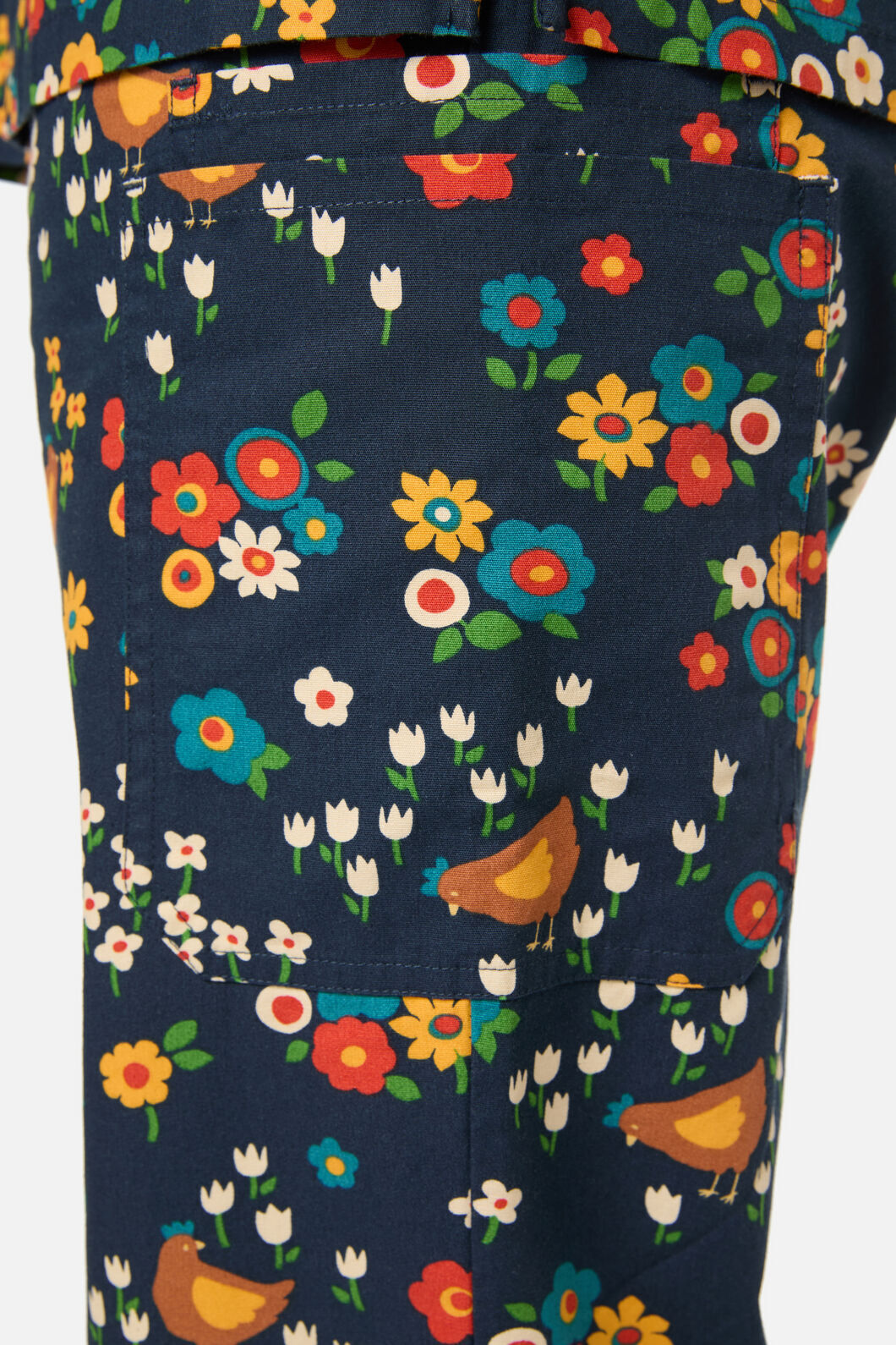 Princess Highway - Cute Chickens scrub set - navy