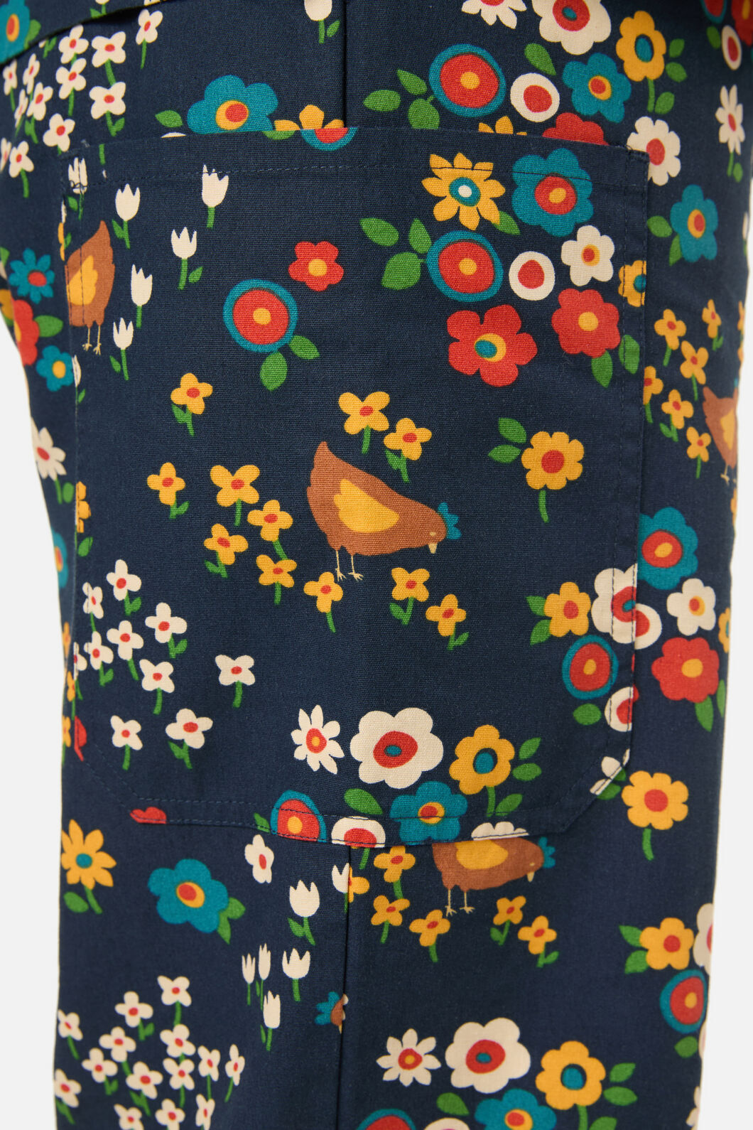 Princess Highway - Cute Chickens scrub set - navy