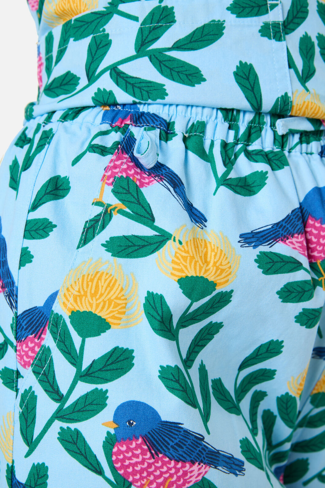 Princess Highway - PINK ROBIN SCRUB SET - blue