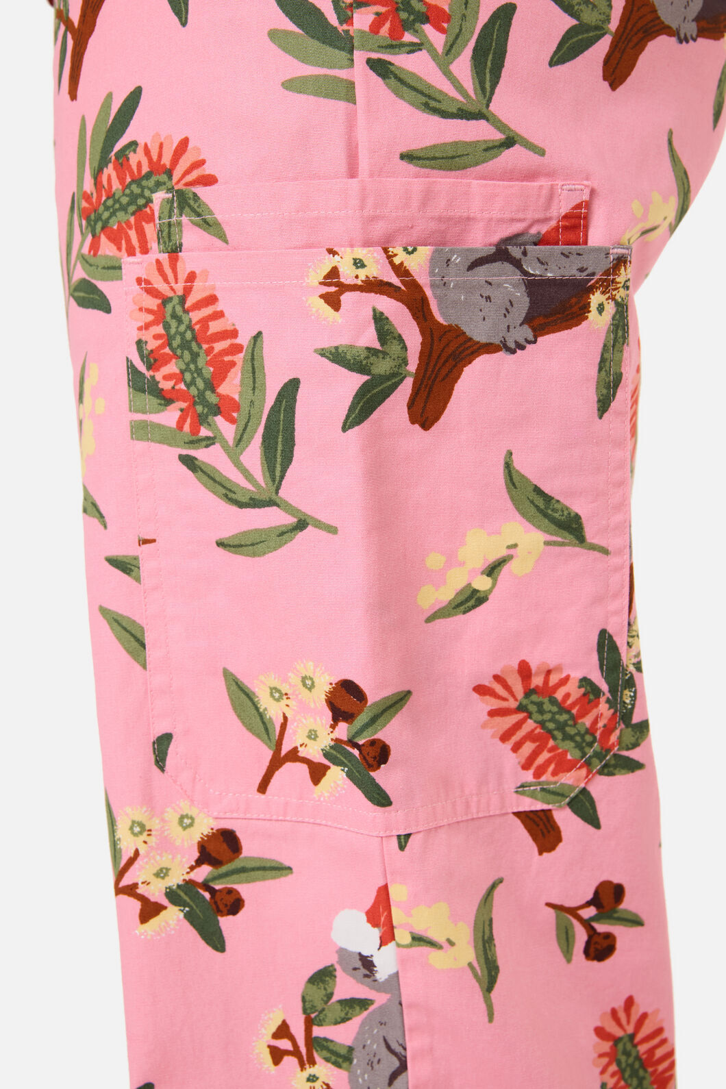 Princess Highway - CHRISTMAS KOALA PINK SCRUB SET - pink