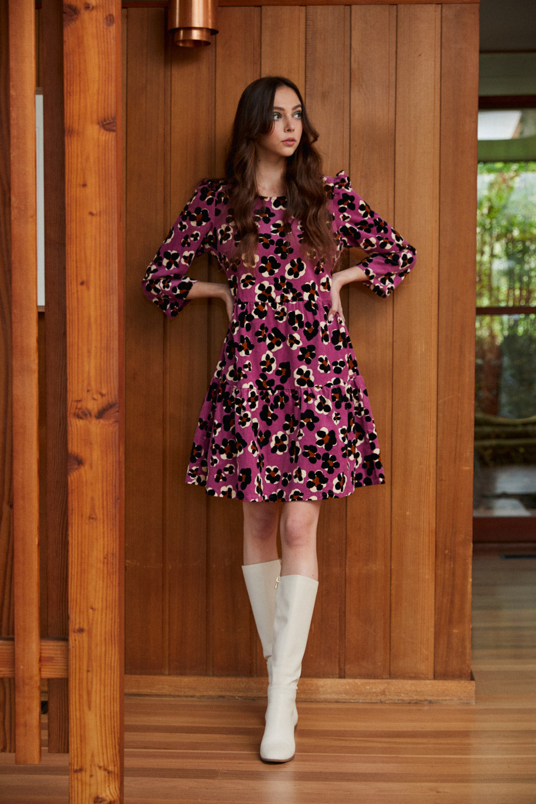 princess highway corduroy dress Honey Cord Pinafore Princess Highway