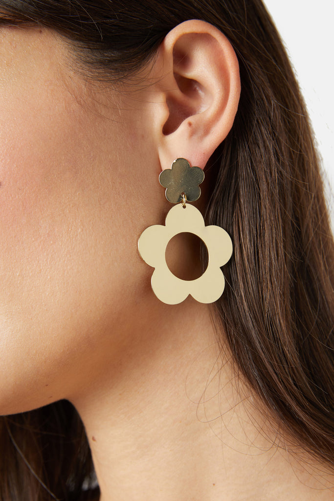 vuitton clover earrings