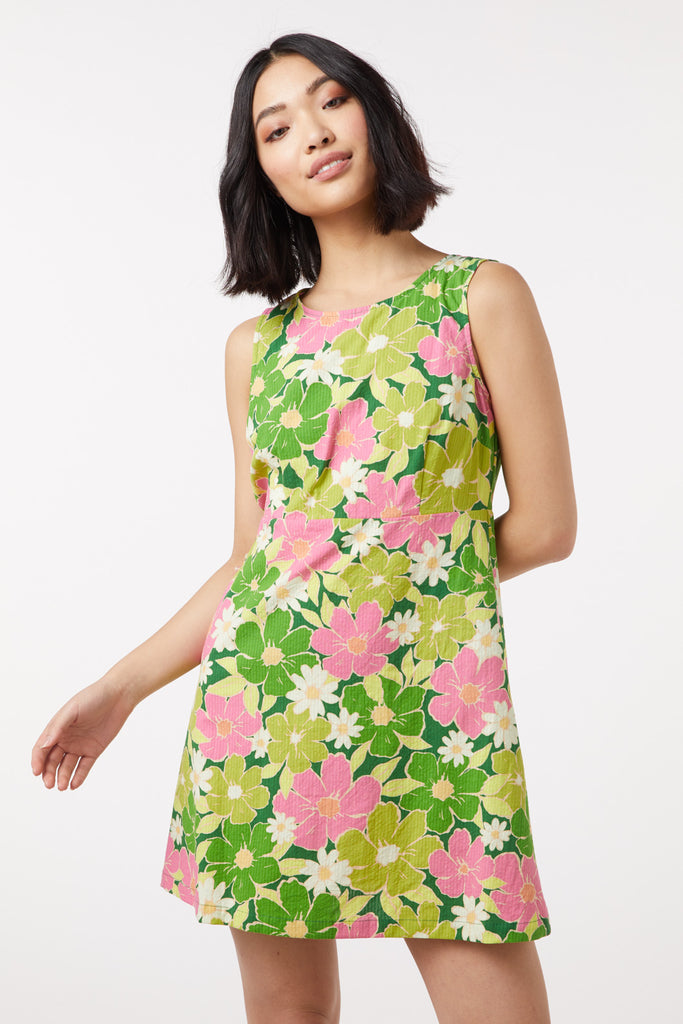 Edie Floral Mini Shift Dress Princess Highway