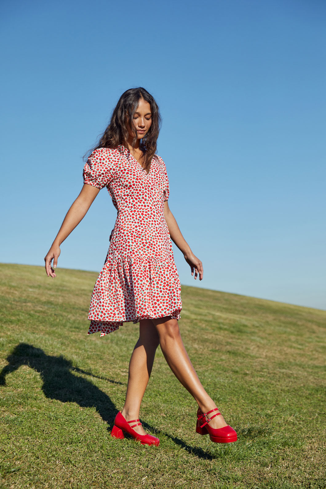 princess highway wrap dress Tulip Midi Wrap Dress Princess Highway