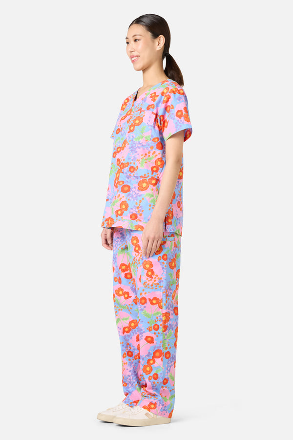 Poppy Dotty Scrub Set