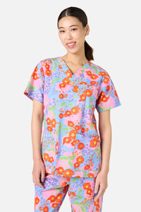 Poppy Dotty Scrub Set