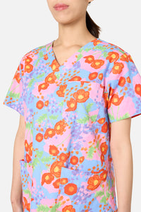 Poppy Dotty Scrub Set