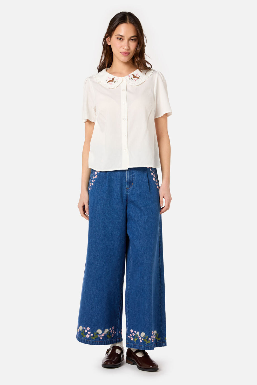 C&M® | Playful Dogs Blouse main image 0