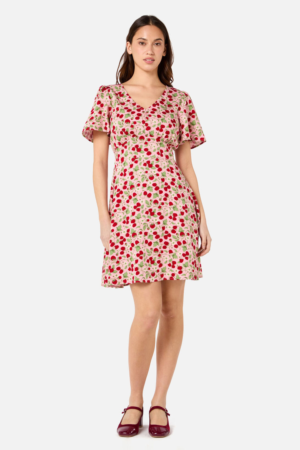 Raspberry Mini Dress – Princess Highway