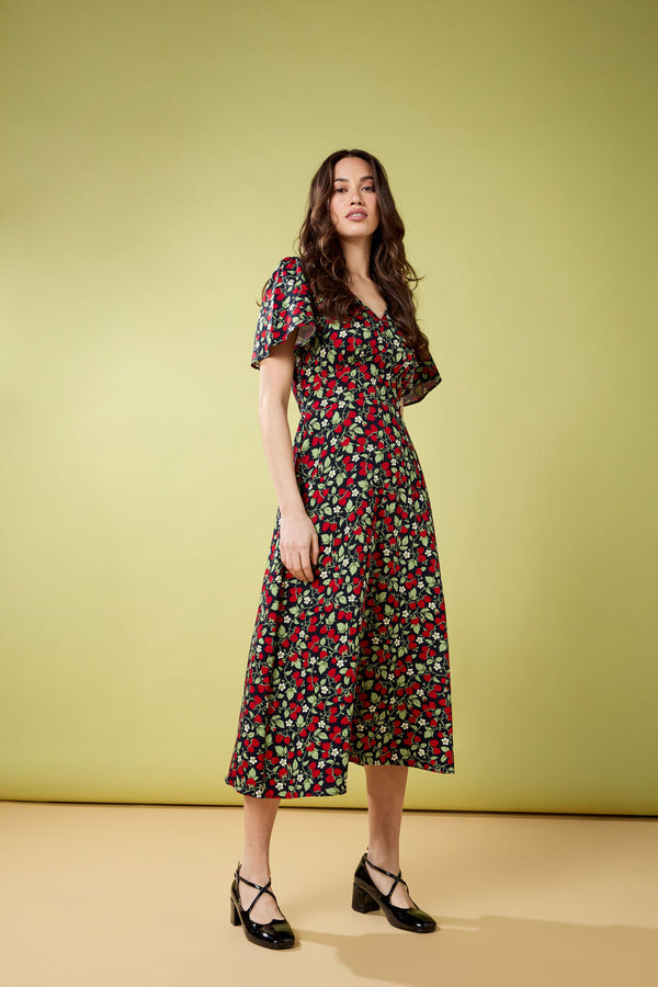 princess highway dress Cockatoo & Flora Smock Dress US