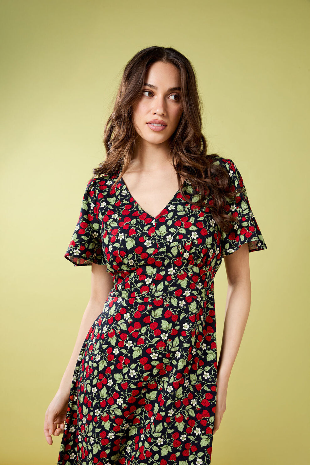 Raspberry Midi Dress – Princess Highway
