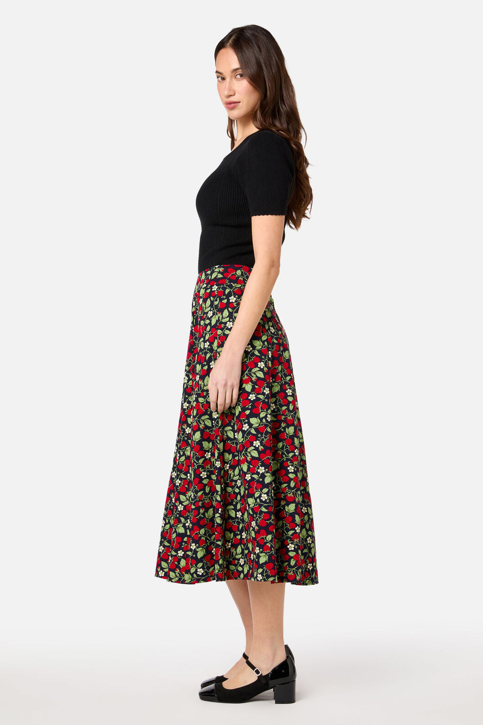 Raspberry Midi Skirt – Princess Highway