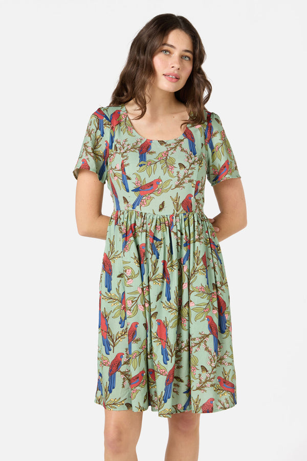 Princess Highway - Rosella Mini Dress - green