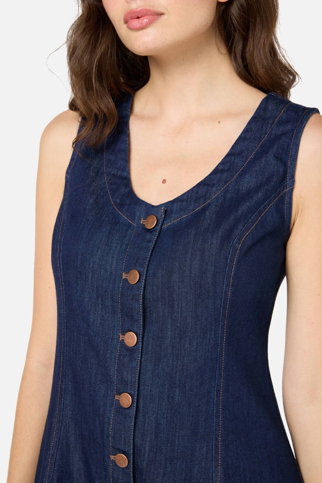 princess highway denim dress Kelsey Denim Dress Princess Highway