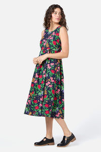 Princess Highway - Garden Party Midi Dress - navy