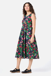 Princess Highway - Garden Party Midi Dress - navy