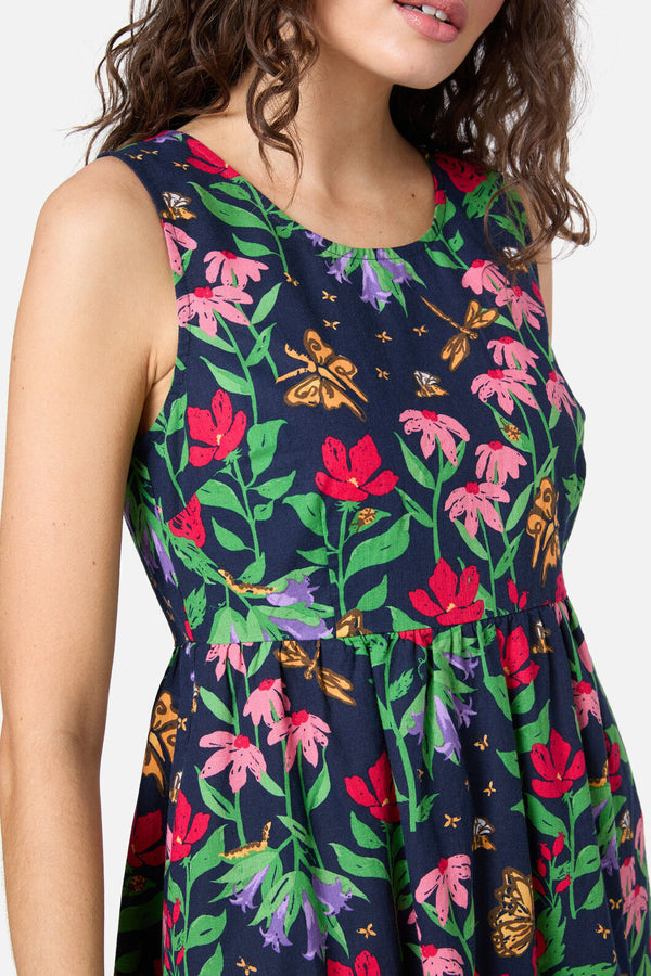 Princess Highway - Garden Party Midi Dress - navy