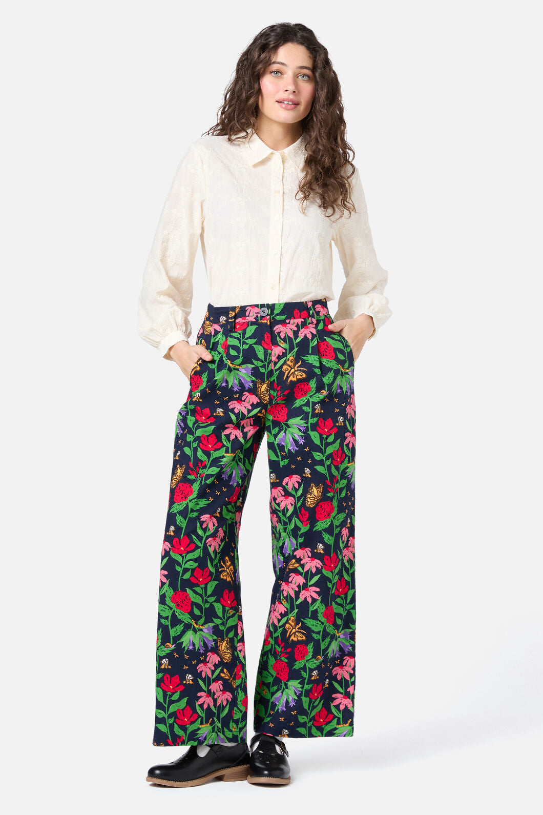 Princess Highway - Garden Party Pant - navy