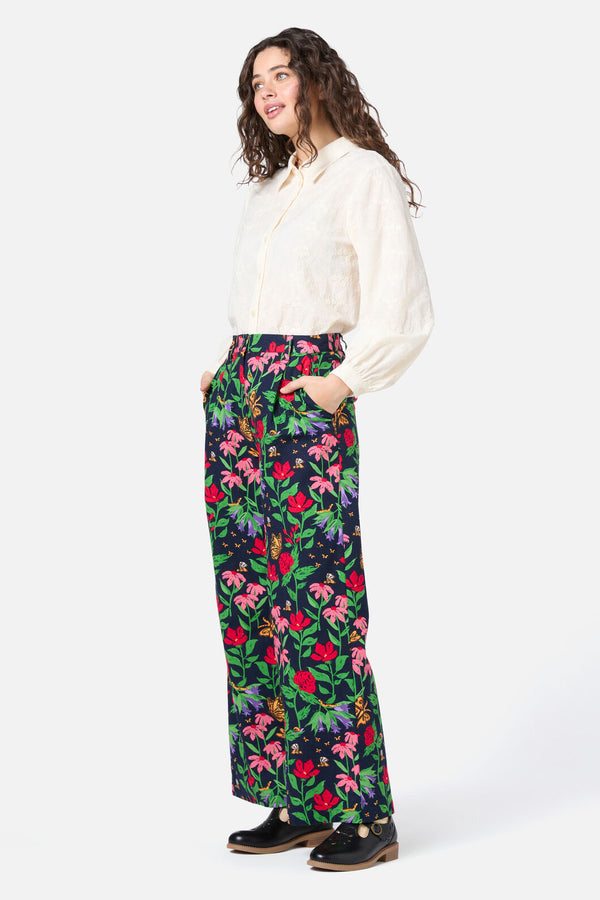 Princess Highway - Garden Party Pant - navy