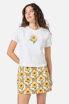 Princess Highway - Sunflower Baby Tee - cream