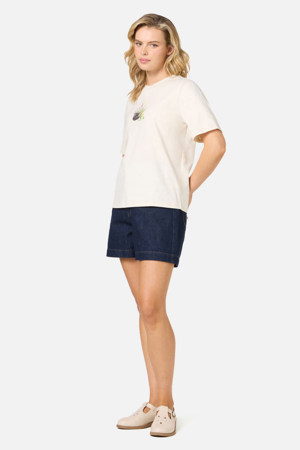 Princess Highway - Pretty Swan Tee - cream