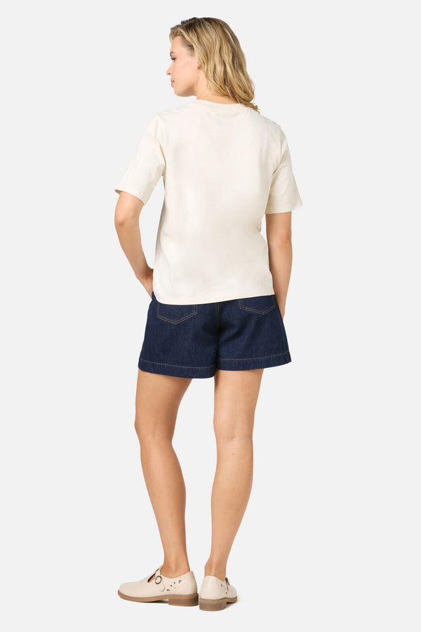 Princess Highway - Pretty Swan Tee - cream