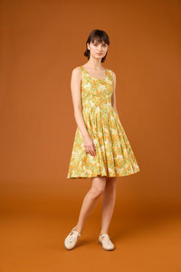 Princess Highway - Cat & Flora Sun Dress - orange