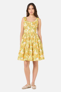 Princess Highway - Cat & Flora Sun Dress - orange