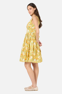 Princess Highway - Cat & Flora Sun Dress - orange