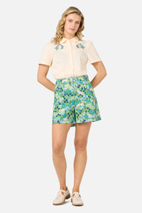 Princess Highway - Cat & Flora Short - blue