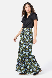 Princess Highway - Sunflower Palazzo Pant - black